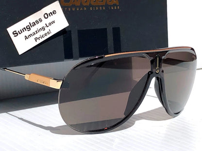 CARRERA SUPERCHAMPION Brown & Gold Frame Brown Lens Sunglass 2M22K