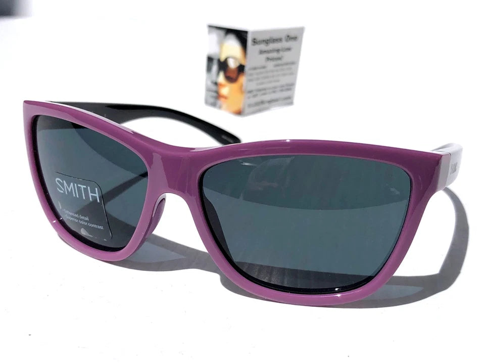 Smith Optics ECLIPSE Mauve Violet Black ChromaPop Black Lens Sunglass HK8