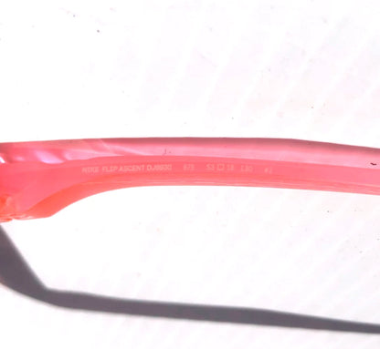 NIKE FLIP ASCENT Translucent Pink Frame Pink Lens Small Fit Sunglass DJ9930 675