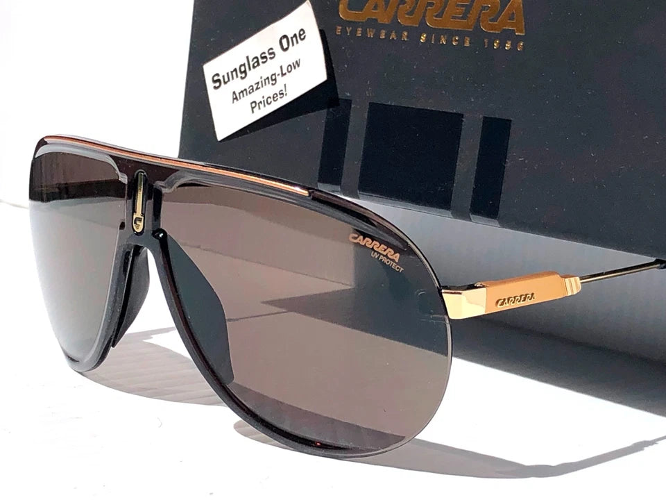 CARRERA SUPERCHAMPION Brown & Gold Frame Brown Lens Sunglass 2M22K
