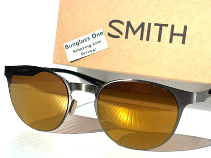 Smith Optics EASTBANK METAL Gunmetal ChromaPop POLARIZED Bronze Mirror Lens Sunglass