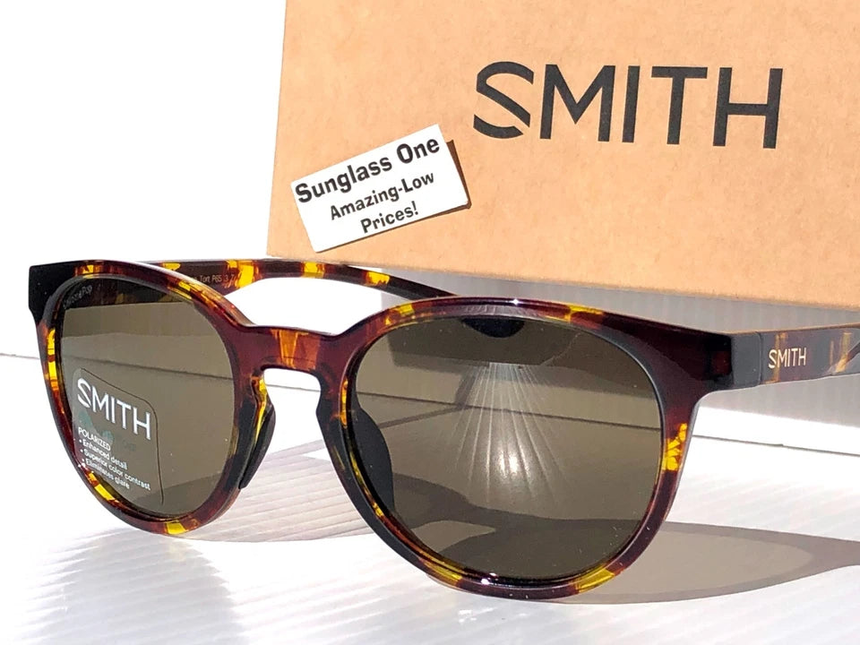 NEW Smith Optics EASTBANK Tortoise Vintage ChromaPop Gray Lens Sunglass