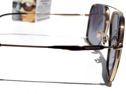 CARRERA Gold & Tortoise Frame Black Gradient Lens Sunglass 273 08690