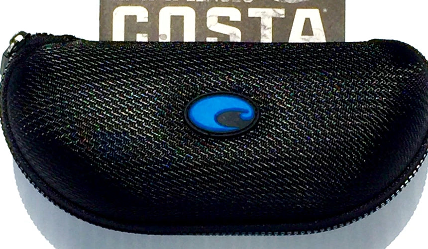 Costa Del Mar CORBINA PRO Silver Metallic POLARIZED Blue 580G GLASS Sunglass 9109-06