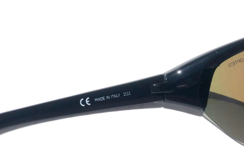 NIKE SKYLON ACE Black MAX Optics Blue Mirror Lens Sunglass DV2163 011