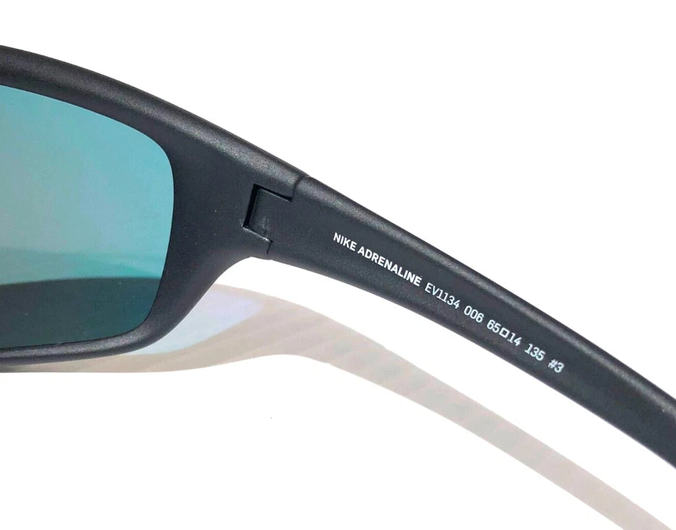 Nike ADRENALINE Matte Black Lens Sunglass EV1134 006