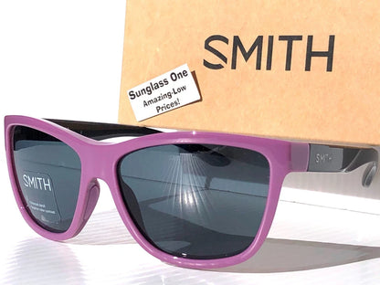 Smith Optics ECLIPSE Mauve Violet Black ChromaPop Black Lens Sunglass HK8