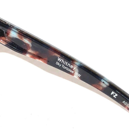 Smith Optics WHITNEY Sky Tortoise ChromaPop POLARIZED Blue Mirror Lens Sunglass