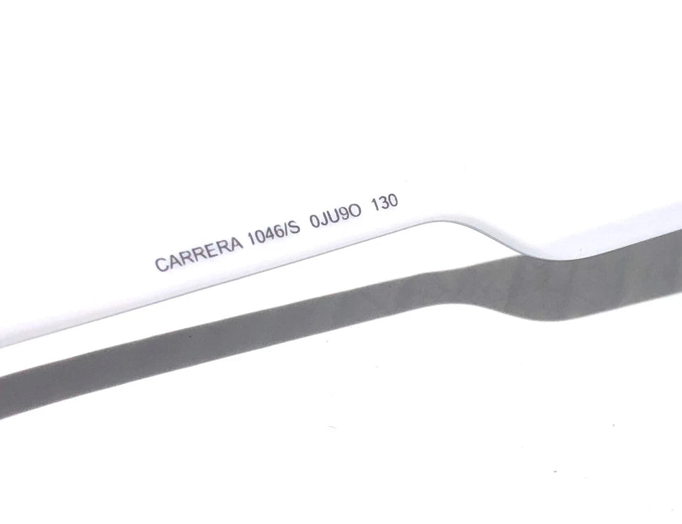 CARRERA White & Blue Frame Gradient Grey Lens Sunglass 1046/S 0JU9O