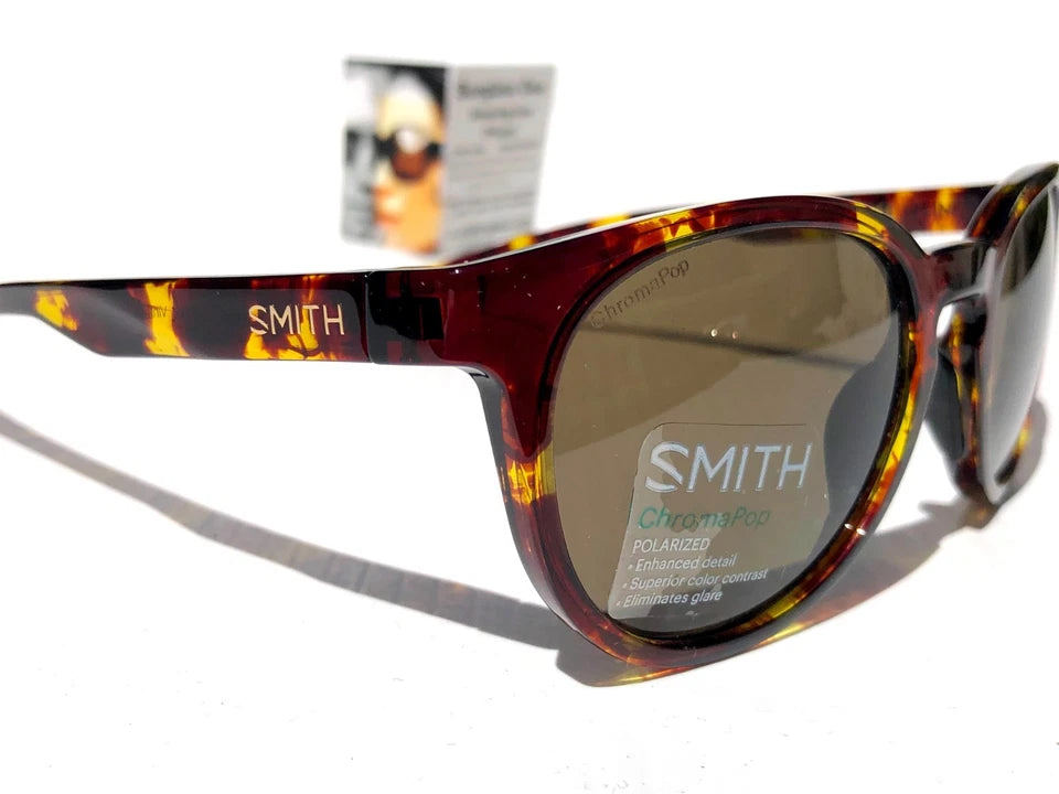 NEW Smith Optics EASTBANK Tortoise Vintage ChromaPop Gray Lens Sunglass