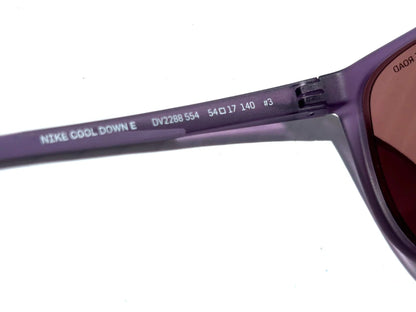 Nike COOL DOWN Amethyst Ash Frame Violet Road Tint Lens Sunglass DV2288 554