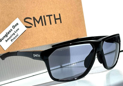 Smith Optics LEADOUT PIVLOCK Black ChromaPop Photochromic Clear Grey Lens Sunglass