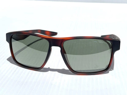 NIKE Essential Venture Mat Tortoise Flash Green Gunmetal Lens Sunglass EV1001 200