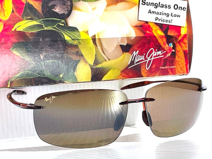 Maui Jim BREAKWALL Rootbeer POLARIZED HCL Bronze Lens Sunglass H422-26