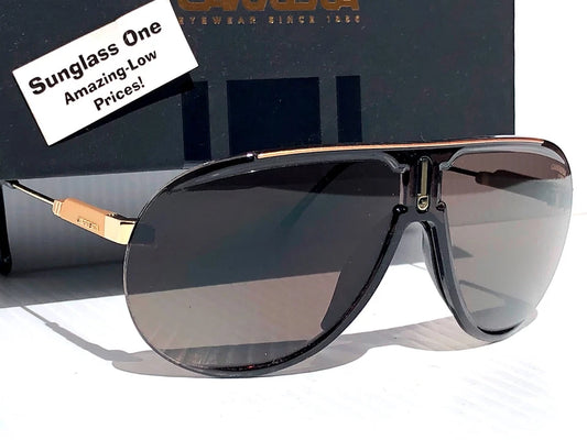 CARRERA SUPERCHAMPION Brown & Gold Frame Brown Lens Sunglass 2M22K
