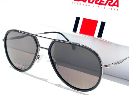 CARRERA Matte Black Frame POLARIZED Black Lens Sunglass 295/S 003M9