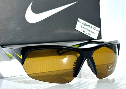 NIKE SKYLON ACE Black MAX Optics Bronze Outdoor Tint Lens Sunglass FQ4766 077