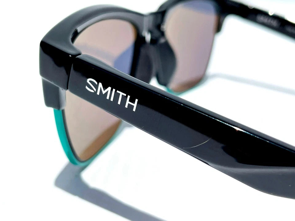 Smith Optics HAYWIRE Shiny Black w Green ChromaPop Lens Sunglass