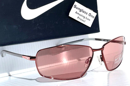 NIKE PIVOT EIGHT Shiny Walnut Frame Electric Course Tint Lens Sunglass EV1089 220