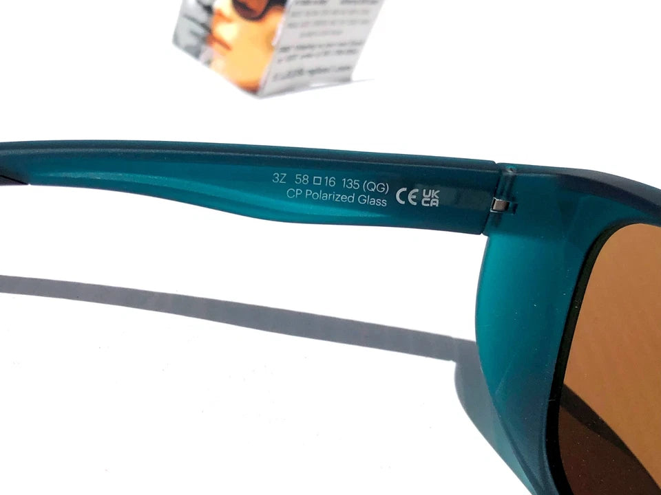 Smith Optics SHOAL Matte Pacific Crystal POLARIZED Opal mirror GLASS Lens Sunglass