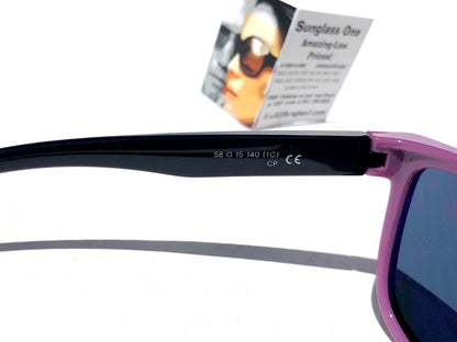 Smith Optics ECLIPSE Mauve Violet Black ChromaPop Black Lens Sunglass HK8
