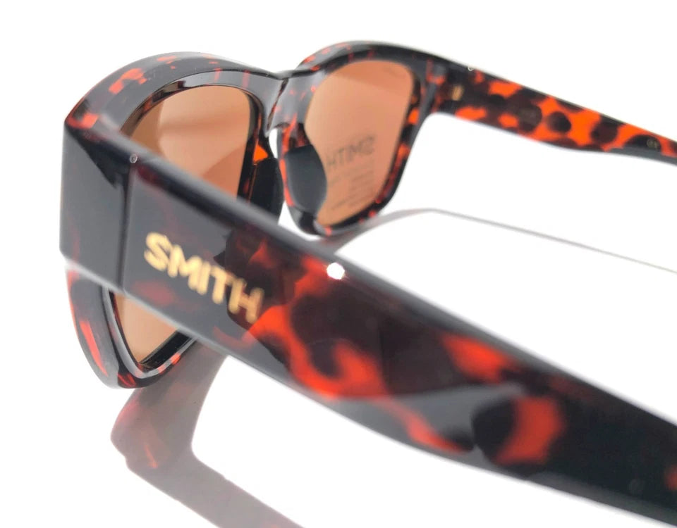 Smith Optics JOYA Tortoise ChromaPop POLARIZED Green Mirror Lens Sunglass