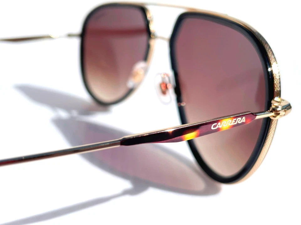 CARRERA Gold Tortoise & Black Frame Gradient Bronze Sunglass 295/S 2M2HA