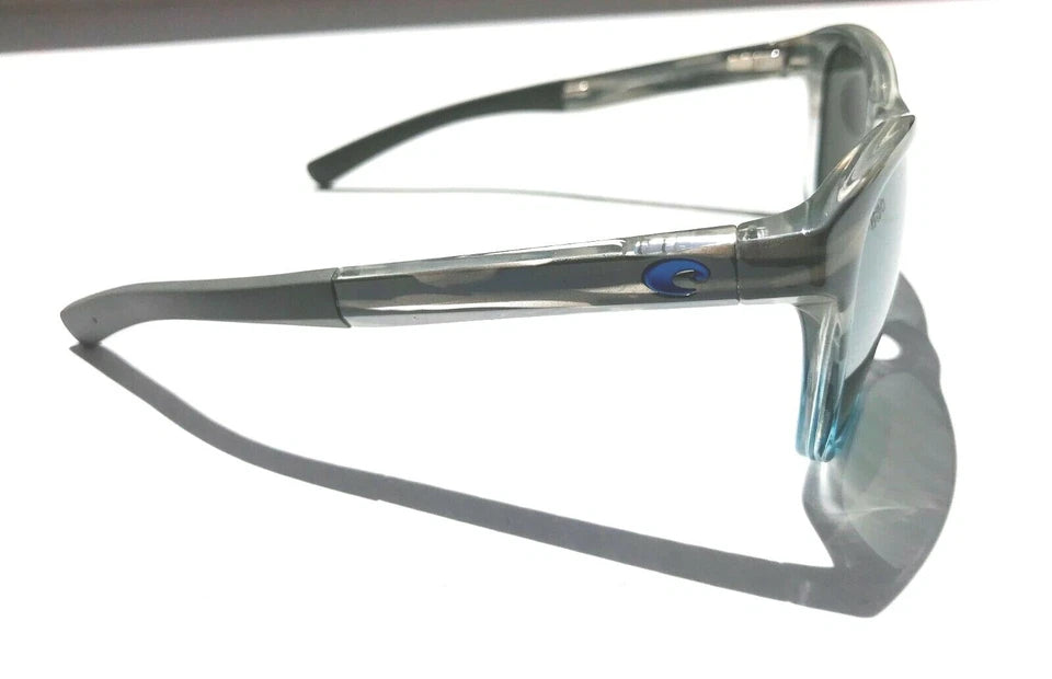 COSTA Del Mar VELA OCEARCH Coastal Fade POLARIZED Gray Silver 580G Lens Sunglass VLA 275