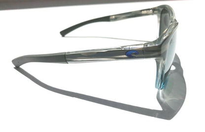 COSTA Del Mar VELA OCEARCH Coastal Fade POLARIZED Gray Silver 580G Lens Sunglass VLA 275