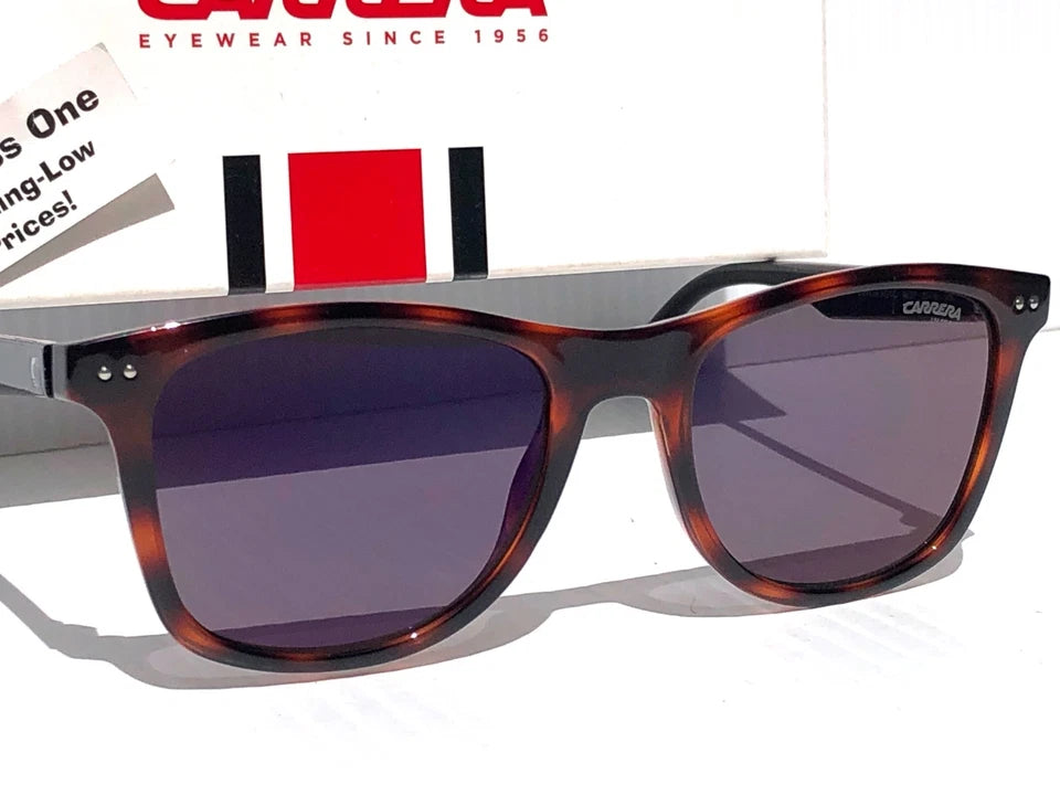 CARRERA Havana Frame Blue Grey Lens Sunglass 2022T/S 05XT
