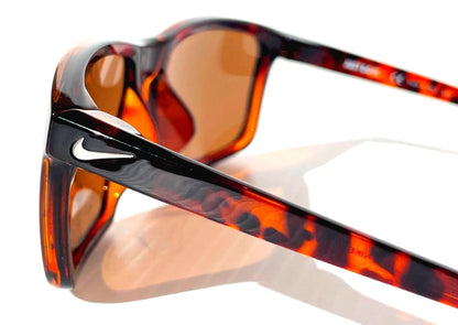 Nike VALIANT Shiny Tortoise Frame Brown Lens Sunglass CW4645 220