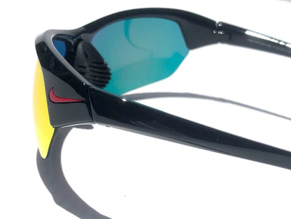 NIKE SKYLON ACE Black MAX Optics Red Mirror Lens Sunglass DV2163 010