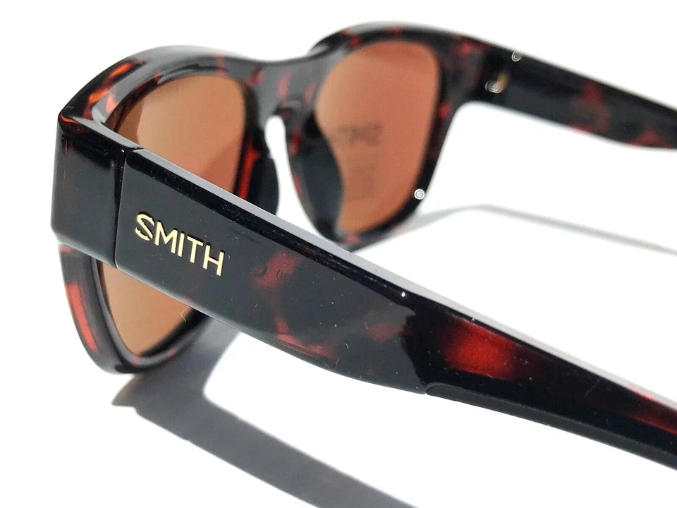 Smith Optics ROCKAWAY Tortoise ChromaPop POLARIZED Green Mirror GLASS Lens Sunglass