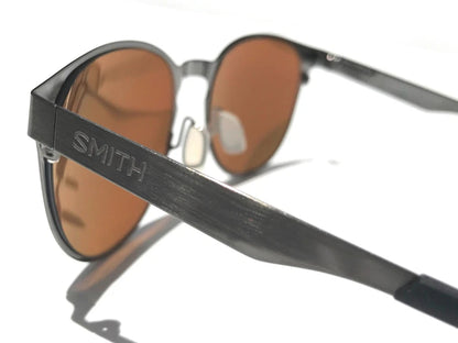 Smith Optics EASTBANK METAL Gunmetal ChromaPop POLARIZED Bronze Mirror Lens Sunglass