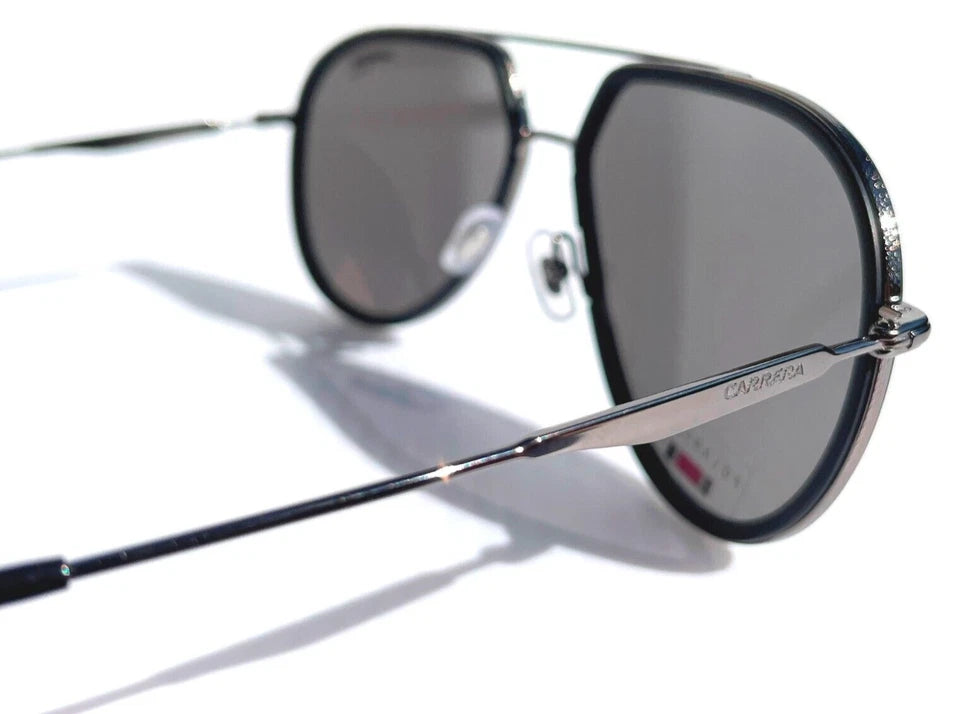 CARRERA Matte Black Frame POLARIZED Black Lens Sunglass 295/S 003M9