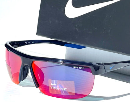 NIKE TEMPEST S Obsidian Black Frame Field Baseball YOUTH Sunglass CW8742 451
