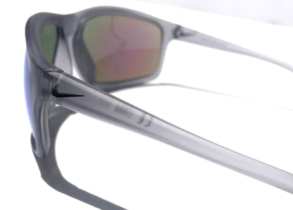 NIKE ADRENALINE Matte Wolf Grey Frame Green Lens Sunglass EV1113 013