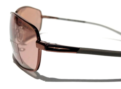 NIKE PIVOT EIGHT Shiny Walnut Frame Electric Course Tint Lens Sunglass EV1089 220
