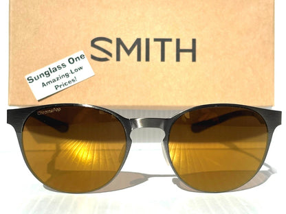 Smith Optics EASTBANK METAL Gunmetal ChromaPop POLARIZED Bronze Mirror Lens Sunglass