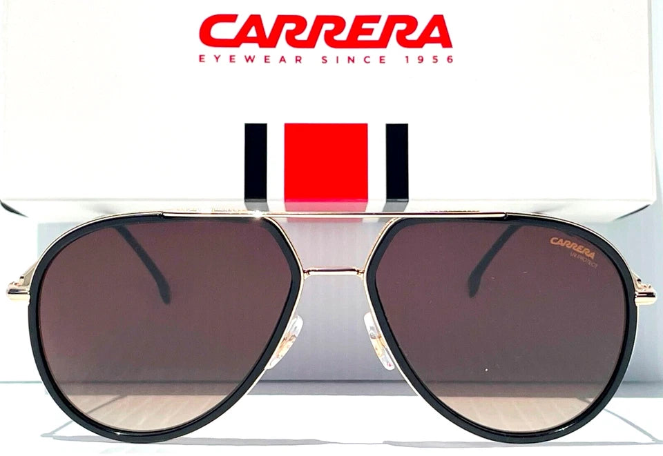 CARRERA Gold Tortoise & Black Frame Gradient Bronze Sunglass 295/S 2M2HA