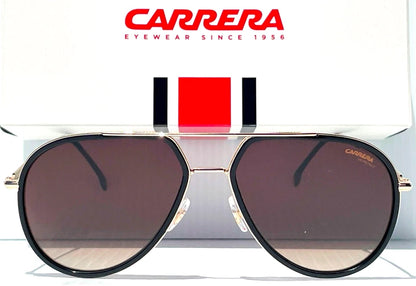 CARRERA Gold Tortoise & Black Frame Gradient Bronze Sunglass 295/S 2M2HA