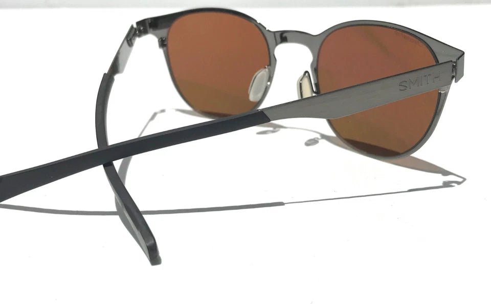 Smith Optics EASTBANK METAL Gunmetal ChromaPop POLARIZED Bronze Mirror Lens Sunglass