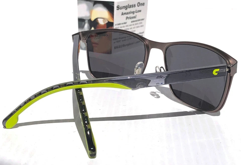 CARRERA Matte Dark Ruth Metal Frame Dark Grey Lens Sunglass 2037T/S R80IR