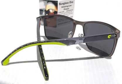 CARRERA Matte Dark Ruth Metal Frame Dark Grey Lens Sunglass 2037T/S R80IR