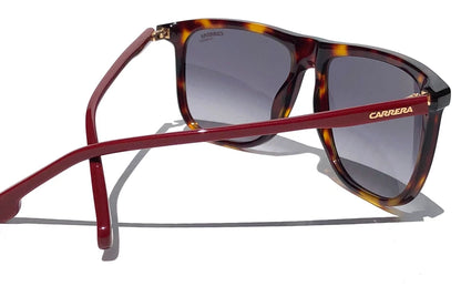 CARRERA Red Gold Tortoise Frame Gradient Grey Lens Sunglass 218/S AU29O