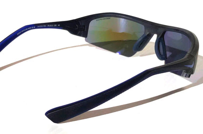 Nike SKYLON ACE 22 Obsidian GRAY Frame Violet Mirror Lens Sunglass DV2151 451