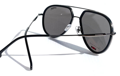 CARRERA Matte Black Frame POLARIZED Black Lens Sunglass 295/S 003M9
