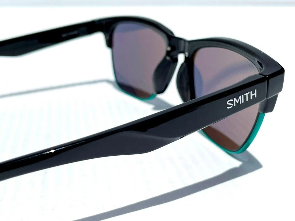 Smith Optics HAYWIRE Shiny Black w Green ChromaPop Lens Sunglass