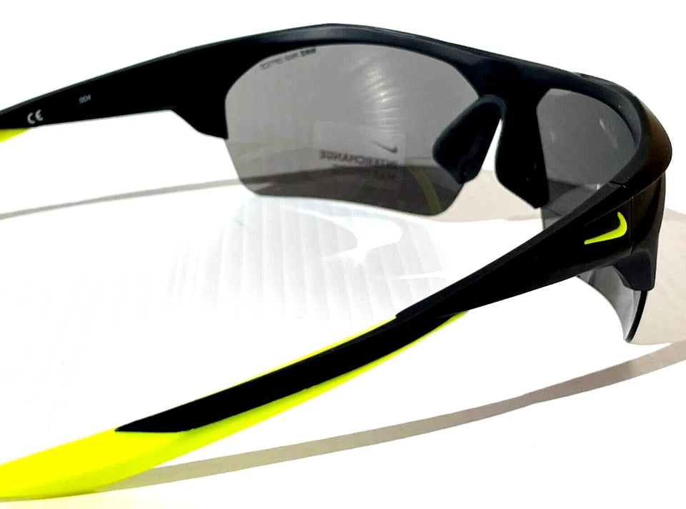 NIKE TERMINUS Matte Black Frame INTERCHANGEABLE Max Optic Silver Lens Sunglass EV1030 070