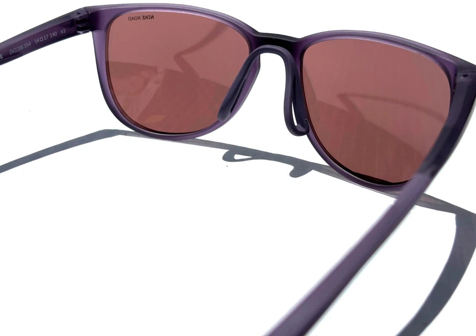 Nike COOL DOWN Amethyst Ash Frame Violet Road Tint Lens Sunglass DV2288 554